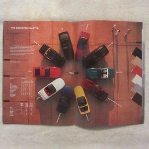 corvette brochure 1953 to 1993